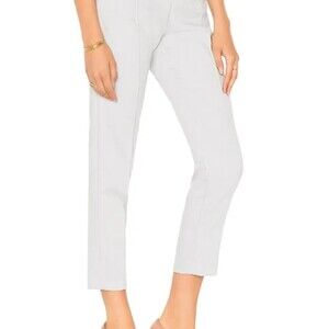 ELLIATT Harmony Dove Blue High Rise Ankle Crop Pants
